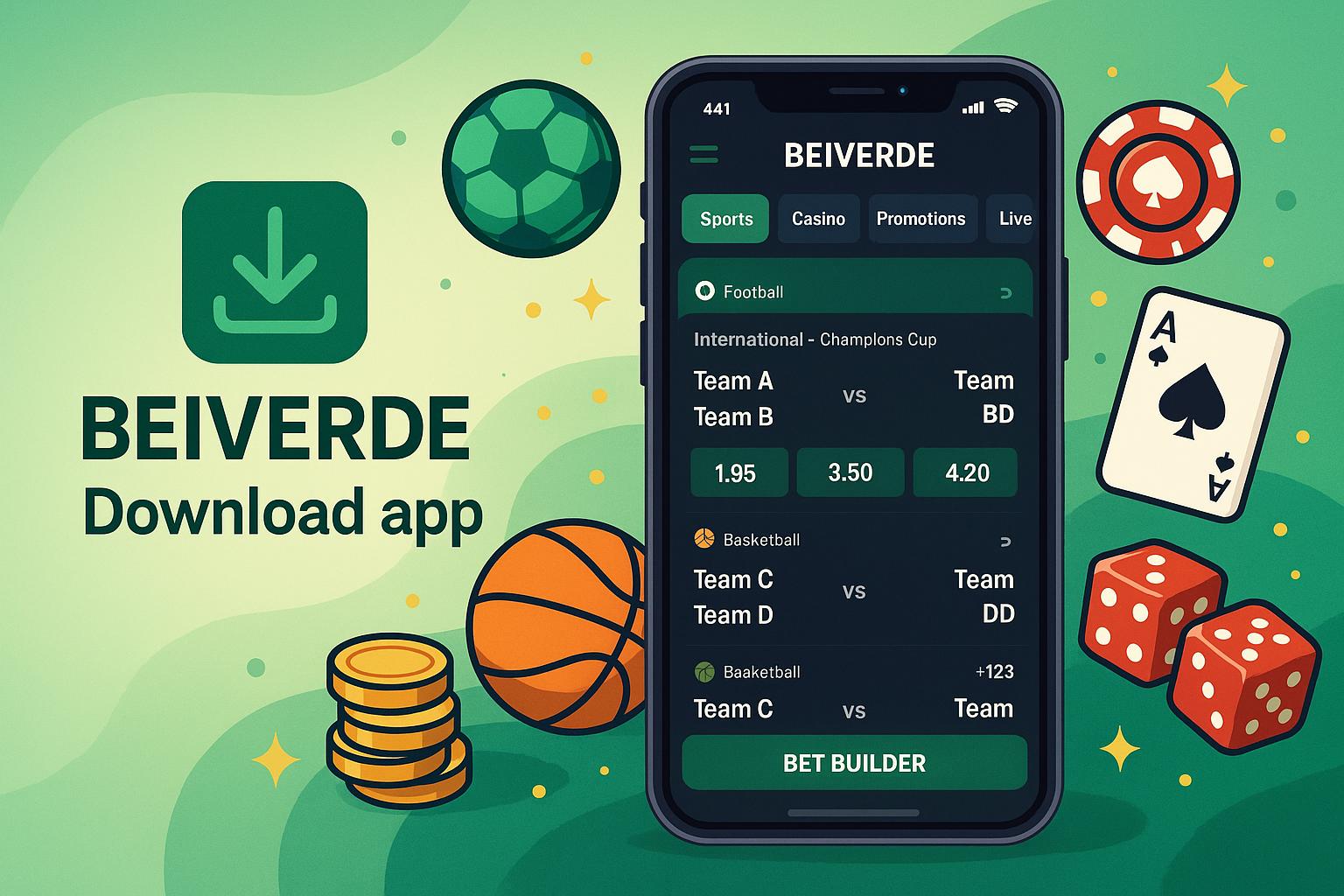 Baixar o BEIVERDE Cassino App