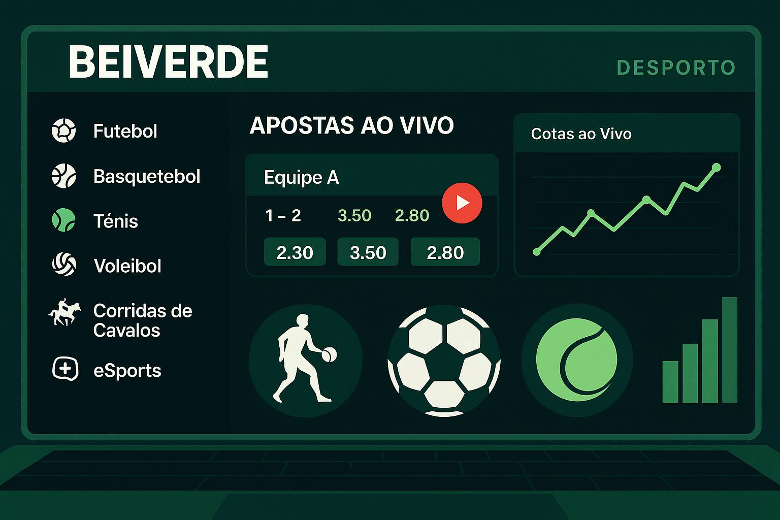 Aposte em apostas esportivas no cassino online BEIVERDE
