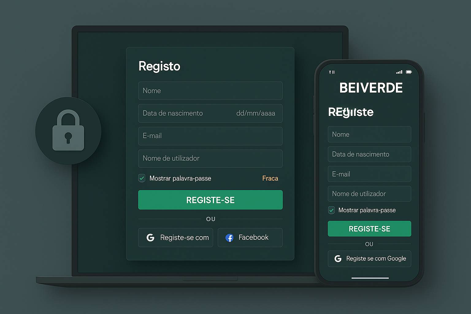 Não Perca tempo, o rRgistro na site BEIVERDE